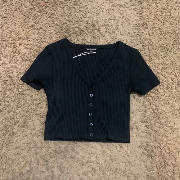 💕5 for 30!💕 Guess Ribbed Tee, Size Small - Picture 1 of 3